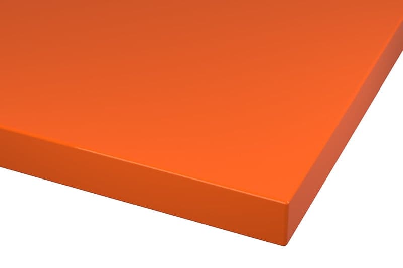 Lacquered RAL 2009 - Traffic Orange from 27estore available in High Gloss, Matte, and Soft Touch